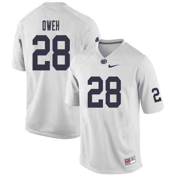 Men #28 Jayson Oweh Penn State Nittany Lions College Football Jerseys Sale-White